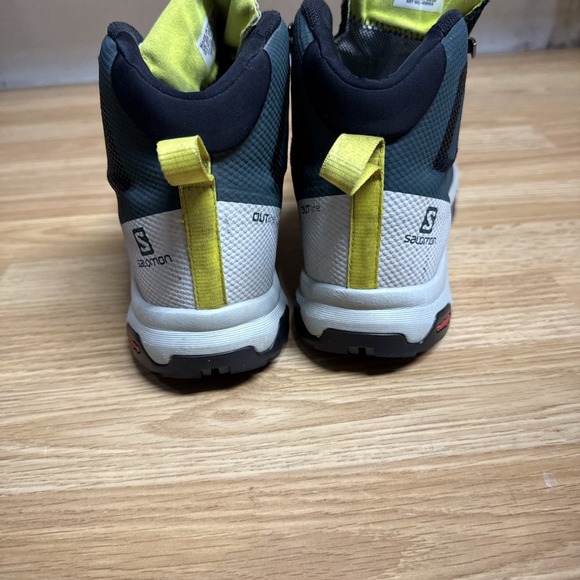 Salomon Outline Forest Green GTX GoreTex Hiking Boots Mens Size 11 - Picture 4 of 7